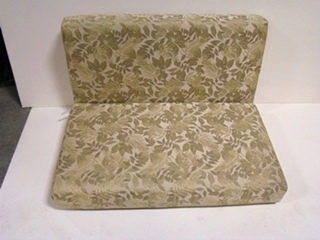 USED RV/MOTORHOME FURNITURE GREEN IVY/LEAF DINETTE CUSHION SET FOR SALE