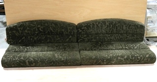 USED RV 4 PIECE CLOTH DINETTE CUSHION SET MOTORHOME FURNITURE FOR SALE