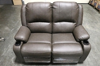 CHOCOLATE THOMAS PAYNE RECLINER LOVESEAT RV FURNITURE FOR SALE