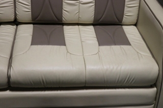 USED TAN & BROWN COUCH RV/MOTORHOME FURNITURE FOR SALE