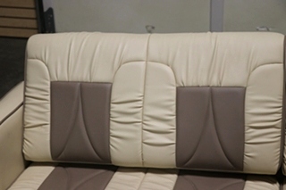 USED TAN & BROWN COUCH RV/MOTORHOME FURNITURE FOR SALE