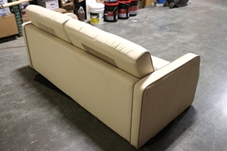 USED TAN & BROWN COUCH RV/MOTORHOME FURNITURE FOR SALE