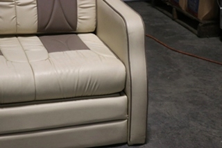 USED TAN & BROWN COUCH RV/MOTORHOME FURNITURE FOR SALE