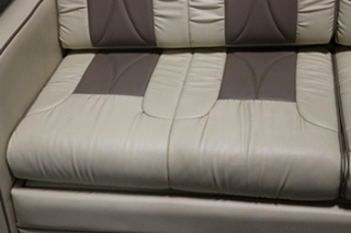 USED TAN & BROWN COUCH RV/MOTORHOME FURNITURE FOR SALE