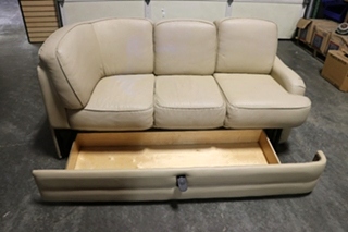 USED MOTORHOME FURNITURE VILLA INTERNATIONAL J-LOUNGE SOFA FOR SALE