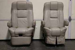 USED RV/MOTORHOME FLEXSTEEL CAPTAIN CHAIR SET FOR SALE