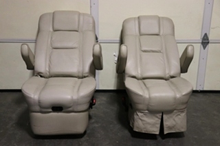 USED RV/MOTORHOME FLEXSTEEL CAPTAIN CHAIR SET FOR SALE