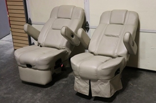 USED RV/MOTORHOME FLEXSTEEL CAPTAIN CHAIR SET FOR SALE