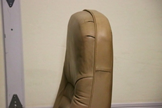 USED MOTORHOME VINYL TAN CAPTAIN CHAIR SET FOR SALE