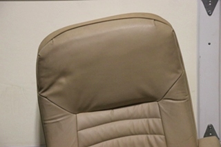 USED MOTORHOME VINYL TAN CAPTAIN CHAIR SET FOR SALE