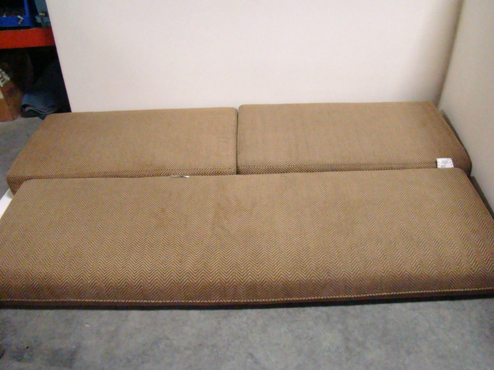 USED RV/MOTORHOME FURNITURE 3 PC DINETTE CUSHION SET FOR SALE