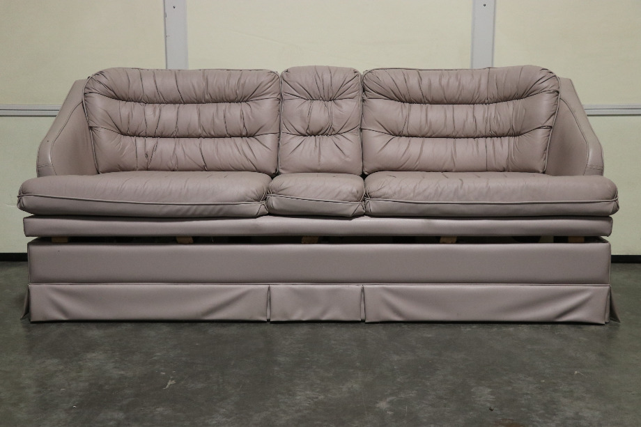 USED COUCH WITH CUP HOLDERS MOTORHOME FURNITURE FOR SALE